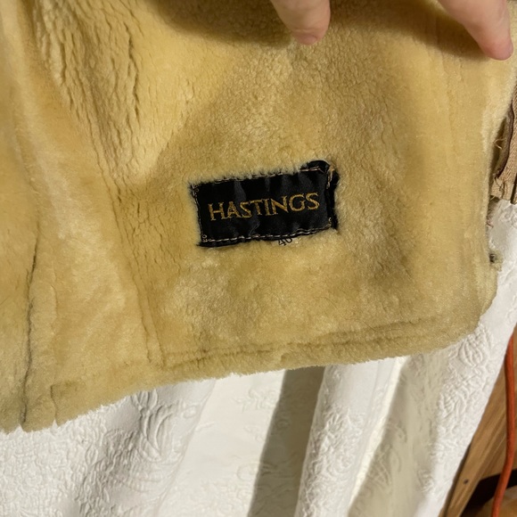 Hastings Shearling Coat Size 40 - Picture 8 of 16